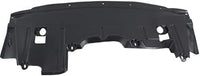 Front Engine Splash Shield Under Cover Plastic + Fender Liners Left Driver & Right Passenger Side Direct Replacement Compatible with 2009-2013 Nissan Altima
