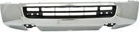 Front Bumper Chrome Steel Direct Replacement Compatible With 2012-2021 Nissan NV1500 / NV2500 / NV3500 NI1002145 620221PA1A