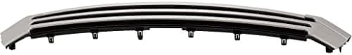 Front Bumper Grille Primed With Silver Molding Plastic Direct Replacement Compatible With 2017-2019 Toyota Highlander TO1036173 531020E070