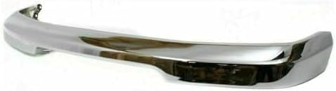 Front Bumper Chrome Steel Direct Replacement Compatible With 1998-2000 Nissan Frontier Pickup NI1002132 620149Z220