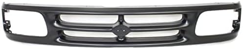 Front Grille Primed Shell And Insert Plastic Direct Replacement Compatible With 1994-1997 Mazda Pickup MA1200145 ZZM150710
