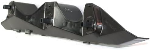 Set Of 2 Front Side-Bumper Bracket Plastic Left Driver & Right Passenger Side Direct Replacement Compatible With 2007-2012 Nissan Sentra NI1067134 NI1066134 62222ET00A 62223ET00A
