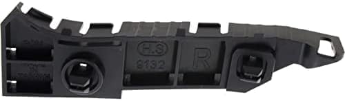 Set Of 2 Front Bumper-Side Stay Bracket Plastic Right Passenger & Left Driver Side Direct Replacement Compatible With 2004-2005 Honda Civic HO1043111 HO1042111 71193S5A003 71198S5A003