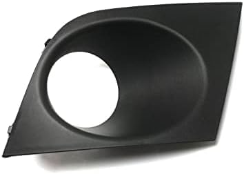 Set Of 2 Front Fog Light Molding Primed Plastic Right Passenger & Left Driver Side Direct Replacement Compatible With 2007-2012 Nissan Versa NI1039112 NI1038112 62256EM30B 62257EM30B