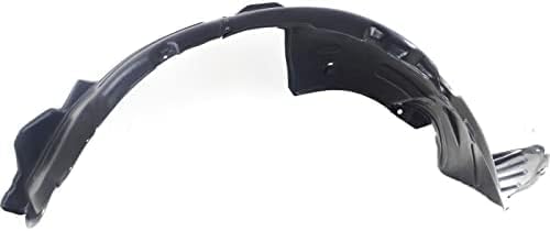 Set of 2 Front Fender Liner Right Passenger & Left Driver Side Direct Replacement Compatible with 2013-2016 Hyundai Genesis Coupe HY1249144 HY1248144 868122M500 868112M500