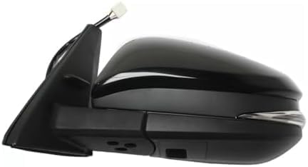 Set Of 2 Front Power Mirror Manual Folding Heated Primed Right Passenger & Left Driver Side Direct Replacement Compatible With 2014-2018 Toyota 4Runner TO1321312 TO1320312