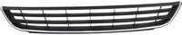 Front Bumper Lower Grille With Chrome Trim Plastic Direct Replacement Compatible With 2011-2014 Volkswagen Jetta VW1036120 5C6853671RYP