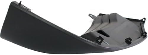 Set Of 2 Front Bumper End Cap Primed Plastic Right Passenger & Left Driver Side Direct Replacement Compatible With 2010-2012 Lexus RX350 / RX450H LX1017100 LX1016100 527110E020