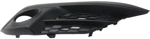 Set Of 2 Front Fog Lamp Molding Primed Right Passenger & Left Driver Side Direct Replacement Compatible With 2016-2018 Honda Civic HO1039129 HO1038129 71103TBAA10 71108TBAA10