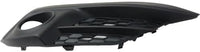 Set Of 2 Front Fog Lamp Molding Primed Right Passenger & Left Driver Side Direct Replacement Compatible With 2016-2018 Honda Civic HO1039129 HO1038129 71103TBAA10 71108TBAA10