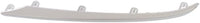 Set Of 2 Front Bumper Molding Outer Chrome Plastic Right Passenger & Left Driver Side Direct Replacement Compatible With 2015-2017 Acura TLX AC1047100 AC1046100 71121TZ3A00