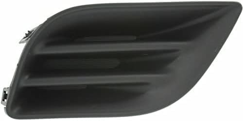 Set Of 2 Front Fog Light Cover Textured Right Passenger & Left Driver Side Direct Replacement Compatible With 2012-2014 Nissan Versa NI1039128 NI1038128 622563BA0A 622573BA0A