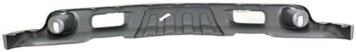 Front Bumper Chrome Steel With Brackets + Upper Cover + Lower Valance Air Deflector Textured Gray Direct Replacement Compatible With 2000-2006 Chevrolet Tahoe GM1003127 GM1051103