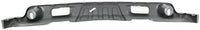 Front Bumper Chrome Steel With Brackets + Upper Cover + Lower Valance Air Deflector Textured Gray Direct Replacement Compatible With 2000-2006 Chevrolet Tahoe GM1003127 GM1051103