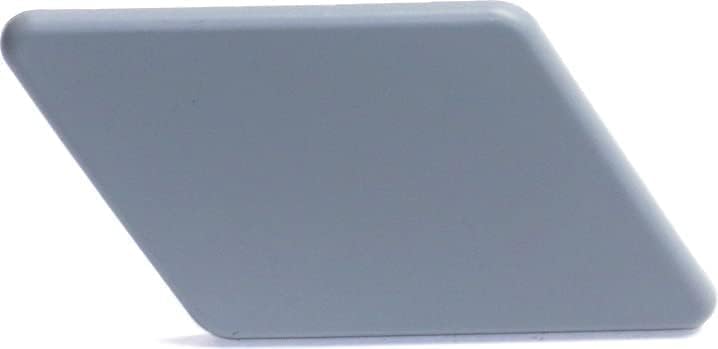 Front Head Light Washer Cover Primed Right Passenger Side Direct Replacement Compatible with 2009-2012 BMW 3-Series BM1049114 61677211210