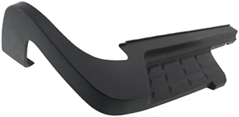 Rear Bumper Outer Step Pad Primed Plastic Left Driver Side Direct Replacement Compatible With 2007-2014 Chevrolet Silverado/GMC Sierra 2500 3500 HD GM1191126 22792258