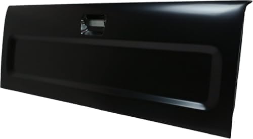 Tailgate Shell Primed Steel + Handle Textured Plastic Direct Replacement Compatible with 1989-1995 Toyota Pickup TO1900102 TO1915101 6570089000 6909089102