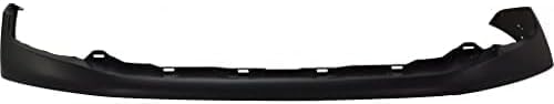 Front Bumper Upper Cover Primed Plastic Direct Replacement Compatible With 2017-2019 Nissan Titan NI1014105 62025EZ60H