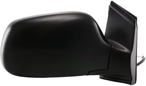 Set Of 2 Front Power Mirror Manual Fold Non-Heated Primed Right Passenger & Left Driver Side Direct Replacement Compatible With 1998-2003 Toyota Sienna TO1320128 TO1321128 8794008040