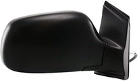 Set Of 2 Front Power Mirror Manual Fold Non-Heated Primed Right Passenger & Left Driver Side Direct Replacement Compatible With 1998-2003 Toyota Sienna TO1320128 TO1321128 8794008040
