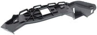 Set Of 2 Front Bumper Side Cover Reinforcement Bracket Plastic Left Driver & Right Passenger Side Direct Replacement Compatible With 2008-2011 Ford Focus FO1033102 FO1032102