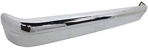 Front & Rear Bumper Face Bar Chrome Steel Direct Replacement Compatible With 2008-2014 Ford E-Series FO1002410 FO1102362 7C2Z17906F 8C2Z17757B