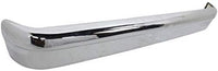 Front & Rear Bumper Face Bar Chrome Steel Direct Replacement Compatible With 2008-2014 Ford E-Series FO1002410 FO1102362 7C2Z17906F 8C2Z17757B
