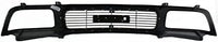 Front Grille Silver Shell And Painted Gray Insert Direct Replacement Compatible With 1994-1997 GMC Sonoma / 1995-1997 Jimmy GM1200355 15647633