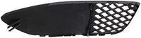 Set Of 2 Front Fog Light Cover Textured Plastic Left Driver & Right Passenger Side Direct Replacement Compatible With 2008-2015 Mitsubishi Lancer MI1039108 MI1038108
