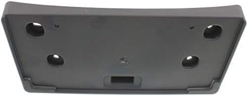 Front License Plate Bracket Textured Plastic Direct Replacement Compatible with 2011-2014 Chevrolet Cruze GM1068145 95094483