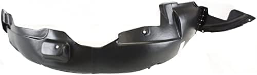 Set Of 2 Front Fender Liner Right Passenger & Left Driver Side Direct Replacement Compatible With 2010-2013 Kia Forte KI1249113 KI1248113 868121M000 868111M000