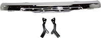 Front Bumper Impact Bar Chrome With Brackets Direct Replacement Compatible With 2004-2012 Chevrolet Colorado/GMC Canyon GM1002460 19210442