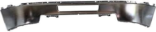 Front Bumper Impact Bar Chrome Steel Without Fog Light Holes Direct Replacement Compatible With 2011-2014 Chevrolet Silverado 2500/3500 GM1002838 25832522