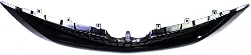Front Grille Assembly Textured Shell And Insert Plastic Direct Replacement Compatible With 2009-2012 Toyota Yaris TO1200328 5311152580C0