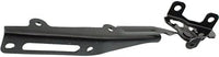 Set Of 2 Front Hood Hinge Steel Right Passenger & Left Driver Side Direct Replacement Compatible With 2018-2023 Honda Odyssey HO1236155 HO1236156 60120THRA00ZZ 60170THRA00ZZ
