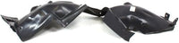 Set Of 2 Front Fender Liner Plastic Left Driver & Right Passenger Side Direct Replacement Compatible With 2007-2015 Mini Cooper MC1248102 MC1249102 51717207578-PFM 51717207577-PF