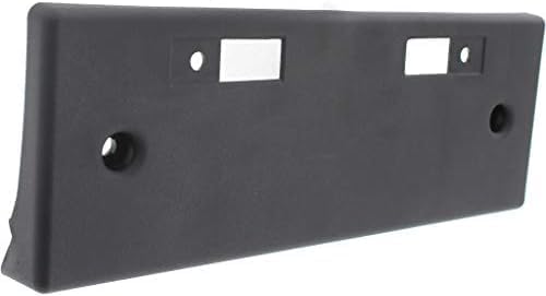 Front License Plate Bracket Textured Plastic Direct Replacement Compatible with 2014-2016 Nissan Rogue NI1068117 962104BA0A
