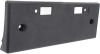 Front License Plate Bracket Textured Plastic Direct Replacement Compatible with 2014-2016 Nissan Rogue NI1068117 962104BA0A
