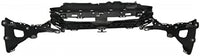 Front Bumper Upper Bracket Plastic Direct Replacement Compatible with 2012-2014 Ford Focus FO1065105 CP9Z17C897A