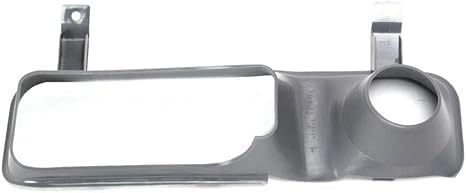 Front Bumper Chrome + Lower Valance Deflector Textured + Fog Light + Molding Primed Left & Right Side Direct Replacement Compatible With 1994-2001 Dodge Ram 1500/1994-2002 2500 3500