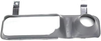 Front Bumper Chrome + Lower Valance Deflector Textured + Fog Light + Molding Primed Left & Right Side Direct Replacement Compatible With 1994-2001 Dodge Ram 1500/1994-2002 2500 3500