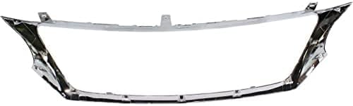 Front Grille Molding Chrome Direct Replacement Compatible With 2008-2011 Lexus GS350 GS450H GS460 LX1210102 5271130250