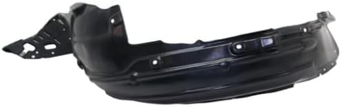Front Fender Liner Left Driver Side Direct Replacement Compatible With 2012-2014 Acura TL AC1248133 74151TK4A01-PFM