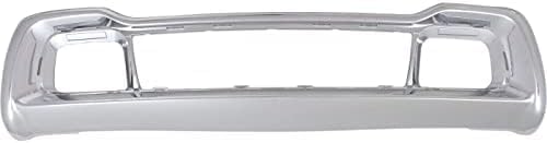 Front Bumper Grille Frame Chrome Direct Replacement Compatible With 2014-2016 Jeep Grand Cherokee CH1037107 68143105AC