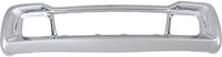 Front Bumper Grille Frame Chrome Direct Replacement Compatible With 2014-2016 Jeep Grand Cherokee CH1037107 68143105AC
