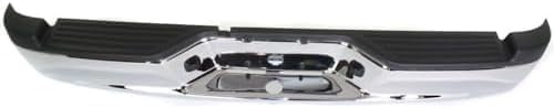 Step Bumper Assembly Chrome Steel Direct Replacement Compatible With 2005-2011 Dodge Dakota CH1103113 55077653AE
