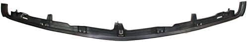 Front Bumper Chrome Steel With Pad Holes + Center Filler + Lower Valance Air Deflector + Molding Impact Strip Direct Replacement Compatible With 1994-2002 Chevrolet/GMC C/K-Series