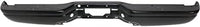 Step Bumper Face Bar Primed Steel Direct Replacement Compatible With 1997-2003 Ford F-150/2004 Heritage / 1997-2007 Ford F-Series Super Duty FO1102305 2C3Z17906DA
