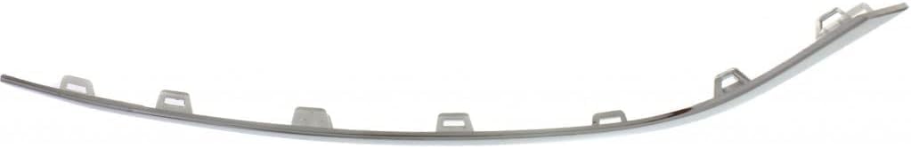 Front Bumper Molding Chrome Right Passenger Side Direct Replacement Compatible With 2012-2015 Volkswagen Passat VW1047107 5618531022ZZ
