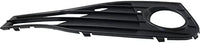 Set Of 2 Front Fog Light Molding Textured Plastic Left Driver & Right Passenger Side Direct Replacement Compatible With 2014-2020 BMW 4-Series BM1038194 BM1039194